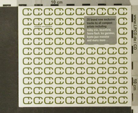 V.A.Compost One Hundred: 20 Tr., Digi, FS-New, Compost (100-2), D Typ: 2CD Best.-Nr.: 95110 Preis: 11,50 Euro