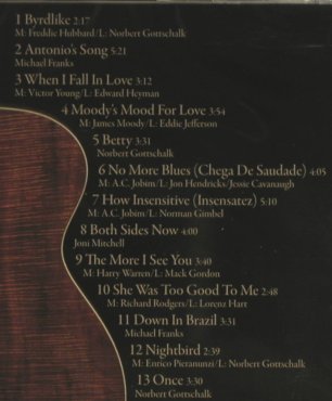 Gottschalk,Norbert: Solo, FS-New, Acoustic Music (319.1367.2), D, 2006 Typ: CD Best.-Nr.: 95453 Preis: 10,00 Euro