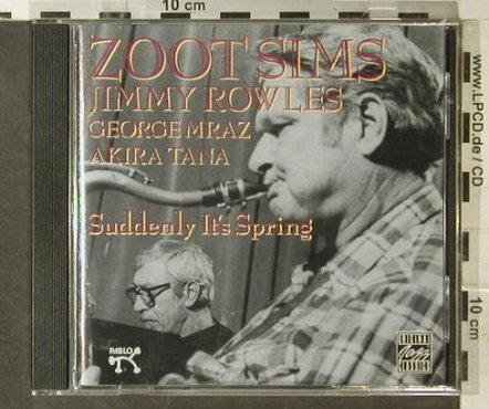 Sims,Zoot: Suddenly It's Spring, Pablo (OJCCD 742-2), D, 1992 Typ: CD Best.-Nr.: 95544 Preis: 7,50 Euro