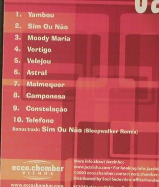 Jazzhino: Same, Digi, ecco.chamber(EC3742), EU, 2003 - CD - 95597 - 10,00 Euro