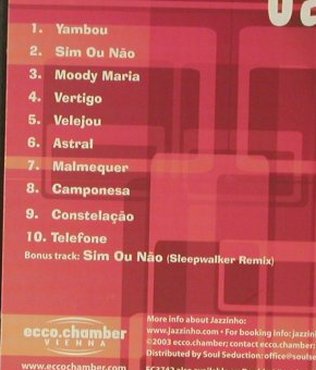 Jazzhino: Same, Digi, ecco.chamber (EC3742), EU, 2003 Typ: CD Best.-Nr.: 95597 Preis: 10,00 Euro