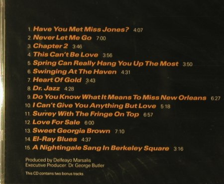 Marsalis,Ellis: Heart Of Gold, FS-New, Columbia(466834 2), A, 1992 - CD - 95773 - 10,00 Euro