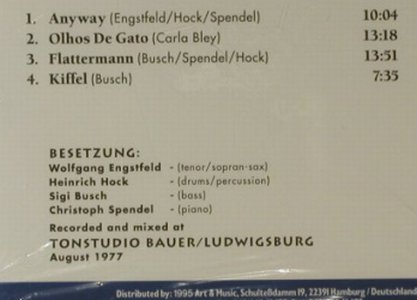 Jazz Track: Listen, FS-New, Pastels (20.1615), D, 1995 Typ: CD Best.-Nr.: 95813 Preis: 5,00 Euro