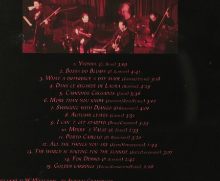 Franz Ensemble,Romeo: Same, Scat Rec. (0011), A, 1996 Typ: CD Best.-Nr.: 95937 Preis: 11,50 Euro