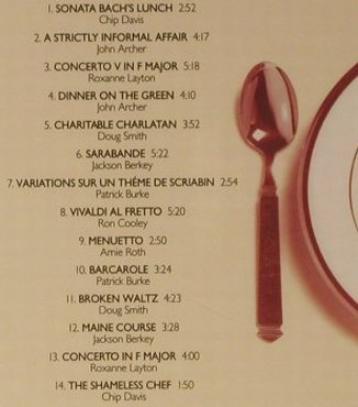 V.A.Chip Davis' Day Parts: Dinner,FS-New, American Gramaphone Rec.(), , 1992 - CD - 96456 - 7,50 Euro