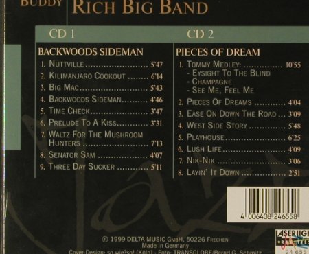 Rich Big Band,Buddy: Jazz Collection, Box, FS-New, LaserLight(24 655), D, 1999 - 2CD - 96622 - 7,50 Euro