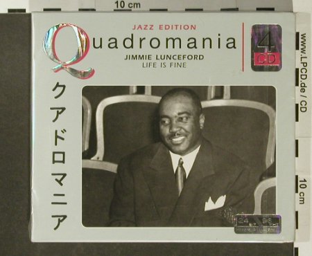 Lunceford,Jimmy: Life Is Fine, Box, FS-New, Membran(222456), D, 2005 - 4CD - 96627 - 10,00 Euro