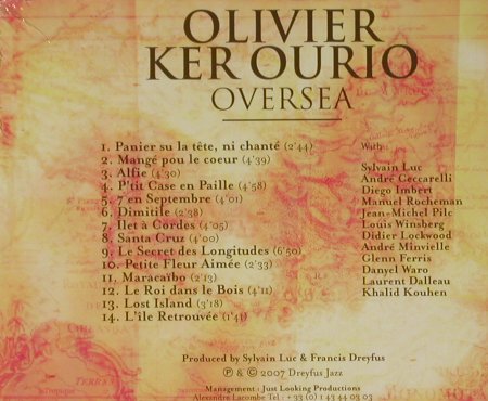 Ker Ourio,Olivier: Oversea, Digi, FS-New, Dreyfus, , 2007 Typ: CD Best.-Nr.: 97171 Preis: 11,50 Euro