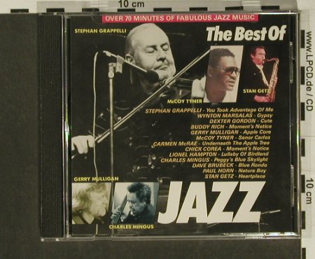 V.A.The Best Of Jazz: Grappelli...Stan Getz, 13Tr., Citadel(8860), Israel/EEC,  - CD - 97329 - 4,00 Euro
