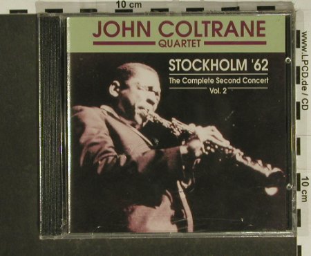 Coltrane Quartet,John: Stockholm62,2nd Conc.Vol.2,FS-New, Magnetic(MRCD128), D,  - CD - 97393 - 6,00 Euro