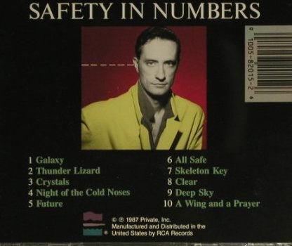 Van Tieghem,David: Savety in Numbers, Private(2015-2-P), US, 1987 - CD - 97592 - 5,00 Euro