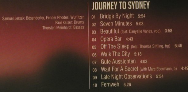 Jersak,Samuel: Journey to Sydney, Digi, FS-New, Jazz'n'Art (JnA 3607), , 2007 Typ: CD Best.-Nr.: 97620 Preis: 10,00 Euro