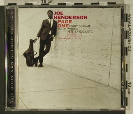 Henderson,John: Page One '63, Blue Note, EU, 1999 Typ: CD Best.-Nr.: 97703 Preis: 7,50 Euro
