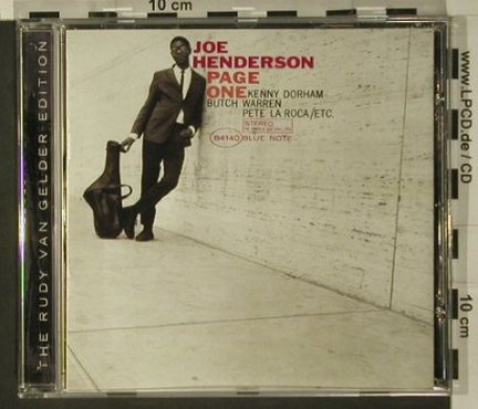 Henderson,John: Page One '63, Blue Note(), EU, 1999 - CD - 97703 - 7,50 Euro