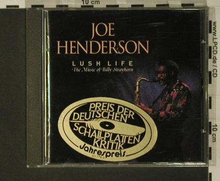 Henderson,Joe: Lush Life, Verve, , 1992 Typ: CD Best.-Nr.: 97729 Preis: 10,00 Euro