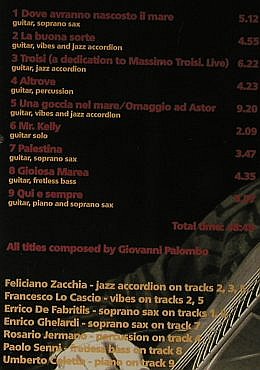 Palombo,Giovanni - Duos & Trios: Guitar Dialogues, Acoustic Music(), D, 2003 - CD - 98063 - 7,50 Euro
