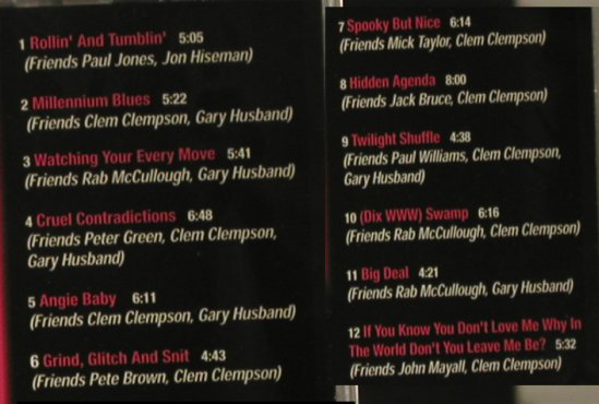 Heckstall-Smith,Dick & Friends: Blues And Beyond, Blue Storm, US, 2001 Typ: CD Best.-Nr.: 98064 Preis: 7,50 Euro