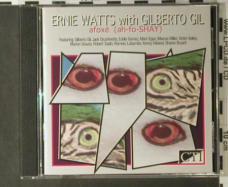 Watts,Ernie with.Gilberto Gil: a foxe', CTI, EEC Typ: CD Best.-Nr.: 98066 Preis: 7,50 Euro