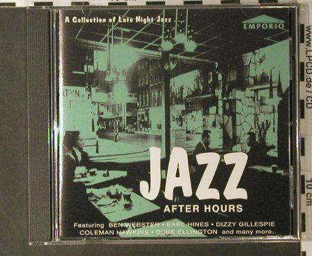 V.A.Jazz after Hours: Larry Gales...Milt Buckner, 13Tr., Emporio(), EU, 1995 - CD - 98073 - 5,00 Euro