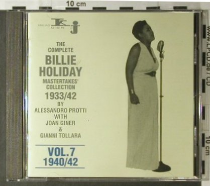 Holiday,Billie: Mastertakes Coll. 1933/42, Vol.7, King Jazz(KJ 162 FS), CH, 1993 - CD - 98169 - 7,50 Euro