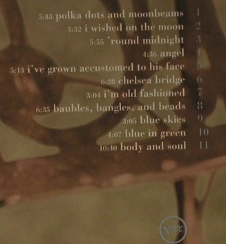 Wilson,Cassandra: sings Standards, Verve (589 837-2), EU, 2002 Typ: CD Best.-Nr.: 98213 Preis: 10,00 Euro