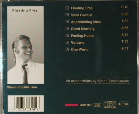 Stockhausen,Simon: Floating Free, UBM(1141), D, 1992 - CD - 98241 - 10,00 Euro