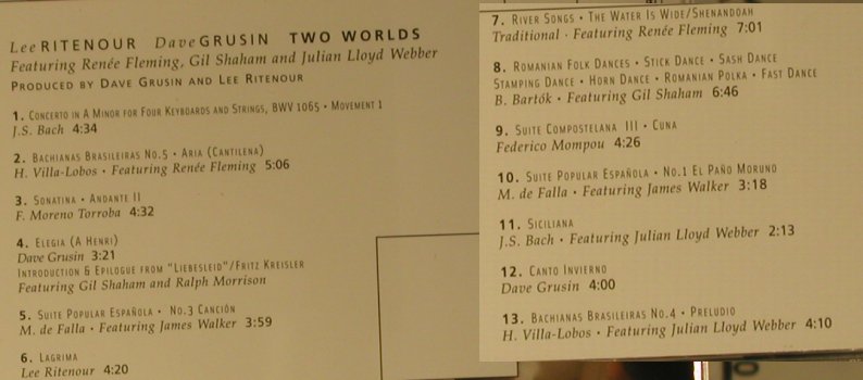 Ritenour,Lee & Dave Grusin: Two Worlds, Decca(), D, 2000 - CD - 98428 - 10,00 Euro