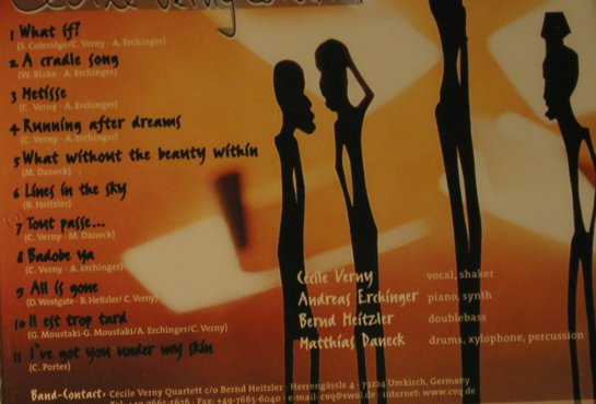 Verny Quartet,Cecile: Metisse, FS-New, Challenge(), D,  - CD - 98439 - 10,00 Euro