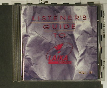 V.A.Listener's Guide to Laika Vol.2: 14Tr., Laika, D Typ: CD Best.-Nr.: 98447 Preis: 4,00 Euro