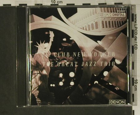 Club New Yorker,The: The Great Jazz Trio, f.Lewis Eley, Denon(DC-8567), J, 1990 - CD - 98521 - 15,00 Euro