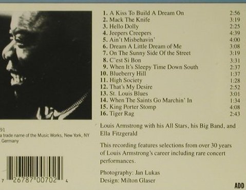 Armstrong,Louis: C'est si bon, Tomato(700702), D, 1991 - CD - 99016 - 5,00 Euro