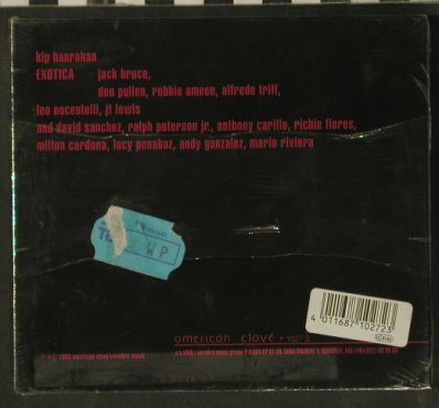 Hanrahan,Kip: Exotica,Digi, FS-New, American Clave (AMCL 1027 2), D, 1992 Typ: CD Best.-Nr.: 99073 Preis: 10,00 Euro