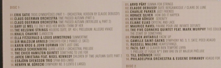 V.A.Classique & Jazz: ..the most beautiful..,Digi, FS-New, Clubstar(cls001362), EU, 2008 - 2CD - 99487 - 10,00 Euro