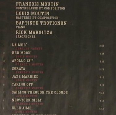 Moutin Reunion Quartet: Red Moon, Digi, FS-New, Nocturne(NTCD 337), F, 2003 - CD - 99541 - 9,00 Euro