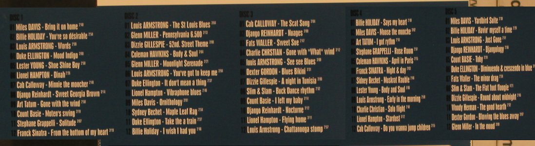 V.A.All Original Jazz: Studio Session, BoxSet, Next Music (CDS 8906-MD 886), , 2001 Typ: 5CD Best.-Nr.: 99596 Preis: 12,50 Euro