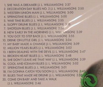 Williamson,John Lee: Broken Heart Blues, FS-New, TIM, cz, 2001 Typ: CD Best.-Nr.: 99708 Preis: 5,00 Euro