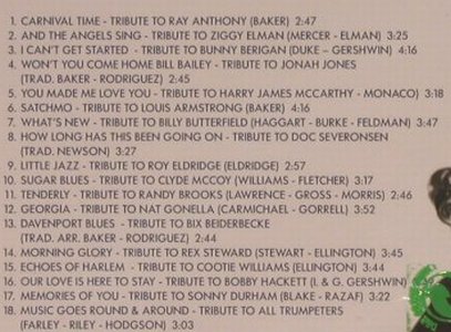 Baker,Kenny & His Orchestra: Tribute To The Grat..., FS-New, TIM(), CZ, 2001 - CD - 99709 - 5,00 Euro