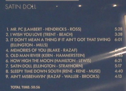 Hampton,Lionel: Satin Doll, FS-New, TIM, CZ, 2002 Typ: CD Best.-Nr.: 99744 Preis: 4,00 Euro