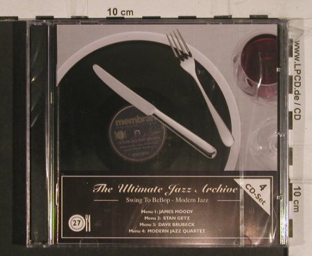 V.A.The Ultimate Jazz Archive: 27-Swing to BeBop-Modern Jazz, Membran(222783), FS-New, 2005 - 4CD - 99763 - 10,00 Euro