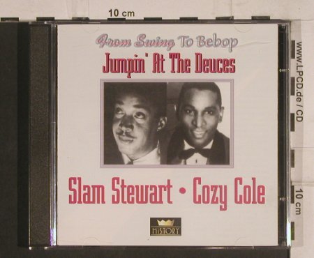 Stewart,Slam / Cozy Cole: Jumpin'at the Deuces, History (20.1970-HI),  Typ: 2CD Best.-Nr.: 99768 Preis: 5,00 Euro