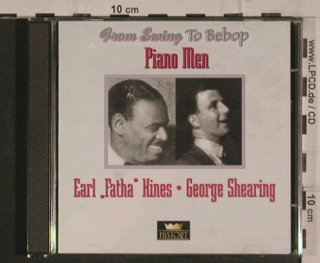 Hines,Earl "Fatha"/George Shearing: Piano Men - From Swing to Bebop, History(20.1965-HI), ,  - 2CD - 99896 - 5,00 Euro