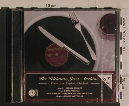 V.A.The Ultimate Jazz Archive 7: Classic Jazz,Ragtime,Dixieland, Membran(222763), D, FS-New, 2005 - 4CD - 99926 - 10,00 Euro