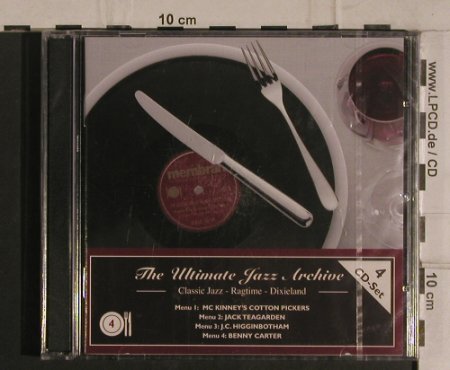 V.A.The Ultimate Jazz Archive 4: Classic Jazz,Ragtime,Dixieland, Membran(222760), D, FS-New, 2005 - 4CD - 99928 - 10,00 Euro