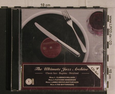 V.A.The Ultimate Jazz Archive 5: Classic Jazz,Ragtime,Dixieland, Membran(222761), D, 2005 - 4CD - 99929 - 10,00 Euro