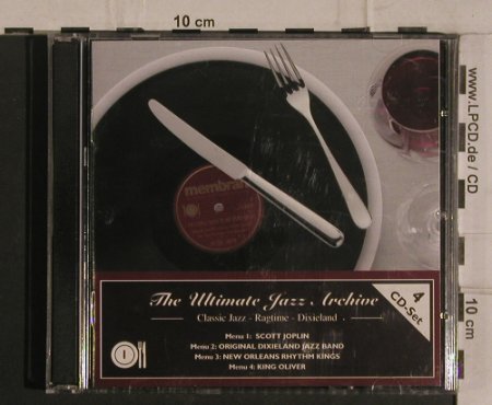 V.A.The Ultimate Jazz Archive 1: Classic Jazz,Ragtime,Dixieland, Membran(222757), D, 2005 - 4CD - 99930 - 10,00 Euro