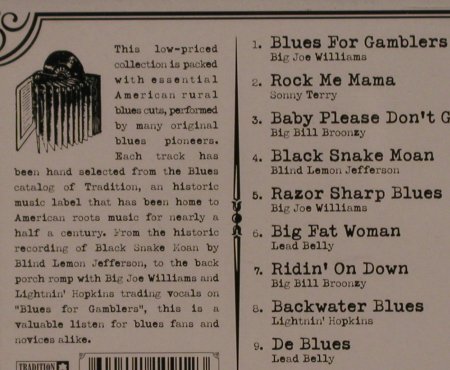 V.A.Original Blues: Big Joe Williams...Lead Belly, Ryko(), , 2003 - CD - 84276 - 7,50 Euro