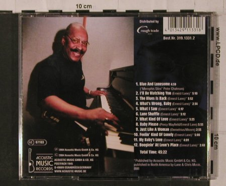 Lane,Ernest: The Blues is Back, Acoustic Music(), D, 2004 - CD - 84283 - 10,00 Euro