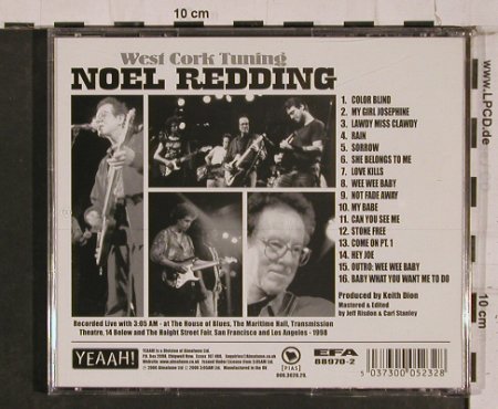 Redding,Noel: West Work Tuning, 16 Tr., Yeaah!(20), UK, 1998 - CD - 84361 - 7,50 Euro