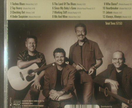 Walsh Acoustic Quartet,Matt: Under Suspicion, Acoustic Music(), D, 2006 - CD - 95487 - 9,00 Euro