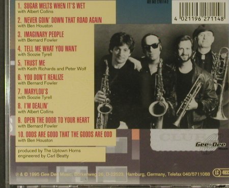 Uptown Horns: Revue, 10 Tr., Gee-Dee(270114-2), D, 1995 - CD - 95679 - 6,00 Euro